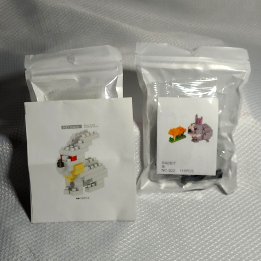 2 Building Kits: rabbit & hare
